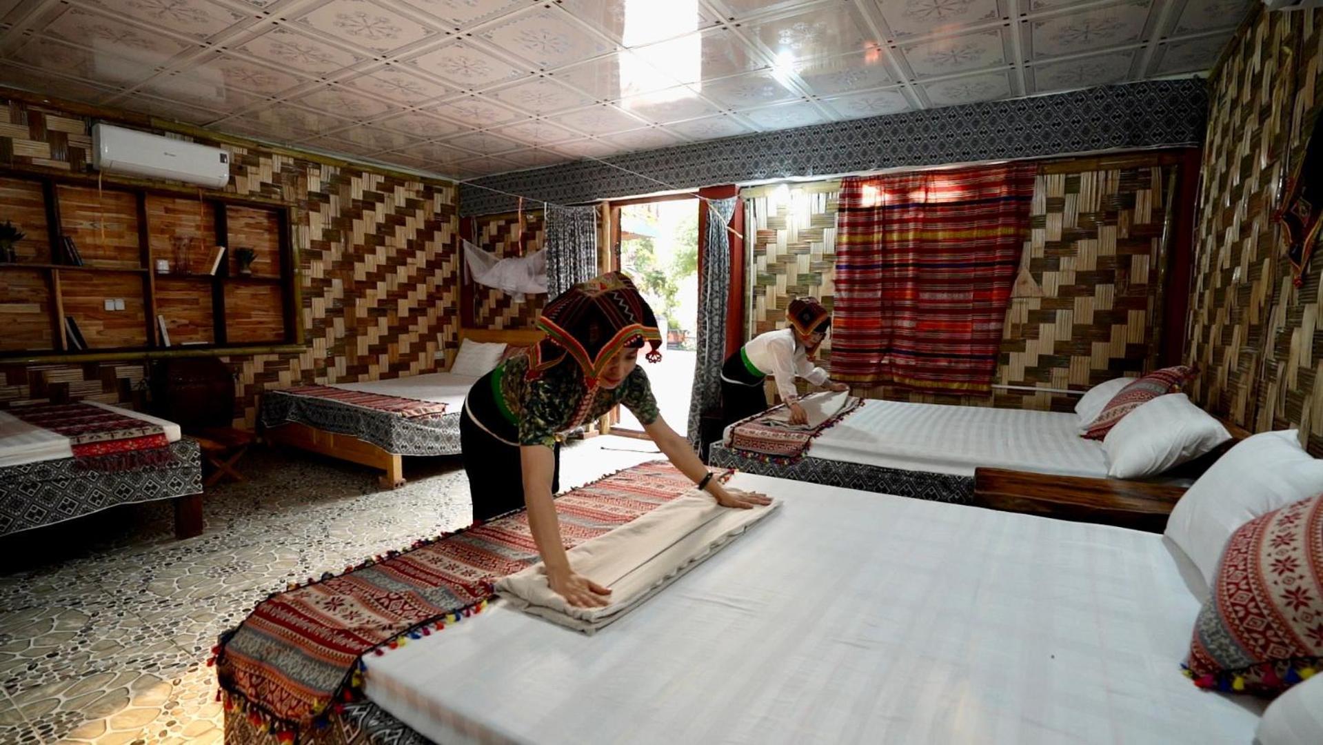Minh Ngoc Homestay Dien Bien Phu Ban Hin Lom Extérieur photo
