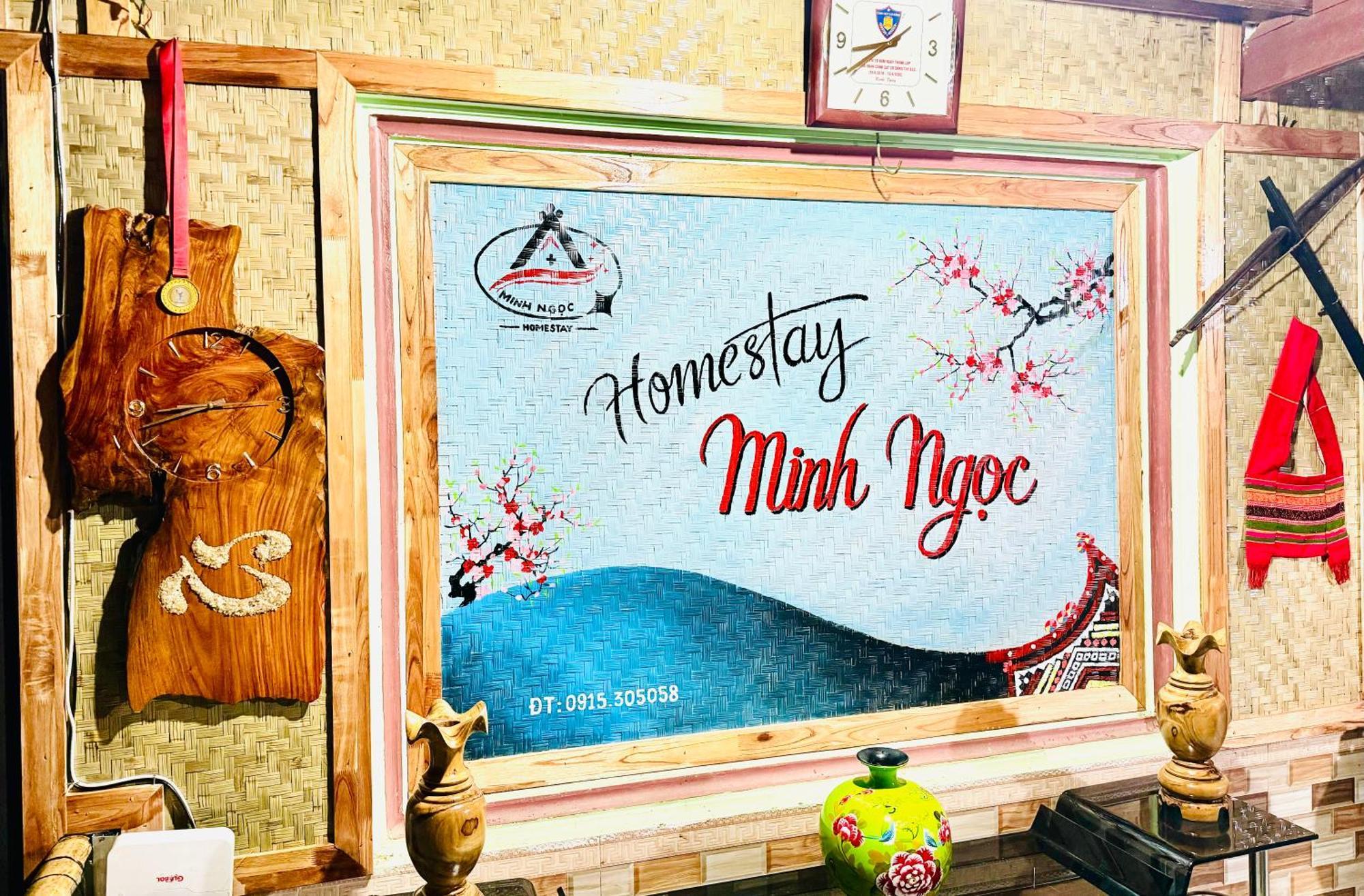 Minh Ngoc Homestay Dien Bien Phu Ban Hin Lom Extérieur photo